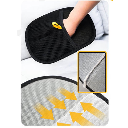 Summercome Double Sided Grooming Glove for Pets, Pet Hair Remover Gloves for Dogs & Cats, Reusable Pet Hair Remover Glove for Washing, Deshedding, Grooming, 1Pack