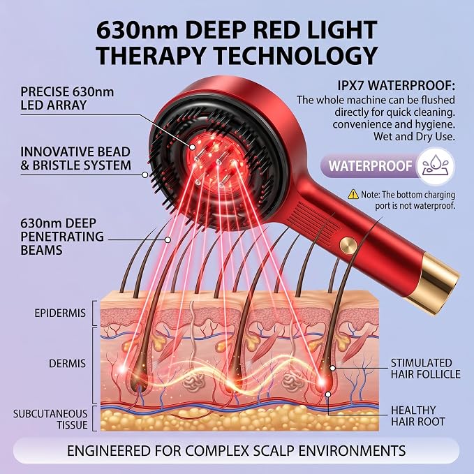 XC-901 Red Light Scalp Messager