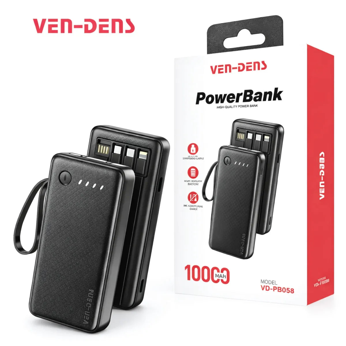 VEN-DENS VD-PB059 20000mAh Power Bank